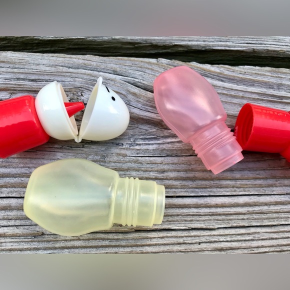 NEW Kawaii Portable Reusable Ketchup Mayo Containers Refill Condiments To Go - Picture 4 of 7